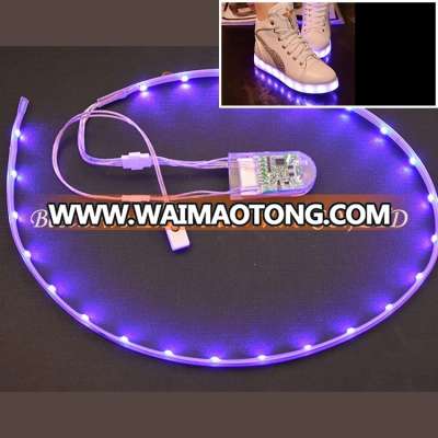 2017 New Gift Item LED Shoes Gift For Dancer Night LED Lights for Shoes Adult LED Light Shoes